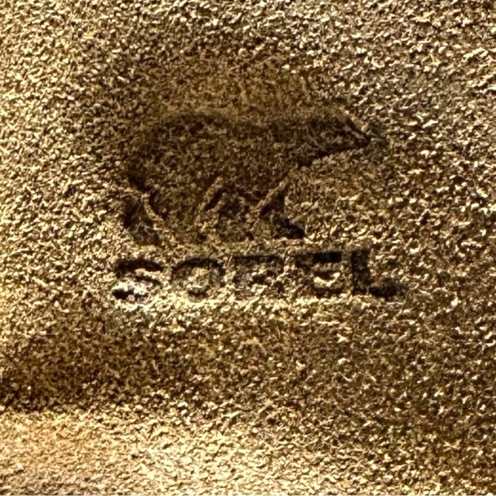 Sorel Toronto Wedge Heels Ankle Lace Up Brown Suede Light Brown Wedge Boots - Picture 7 of 12